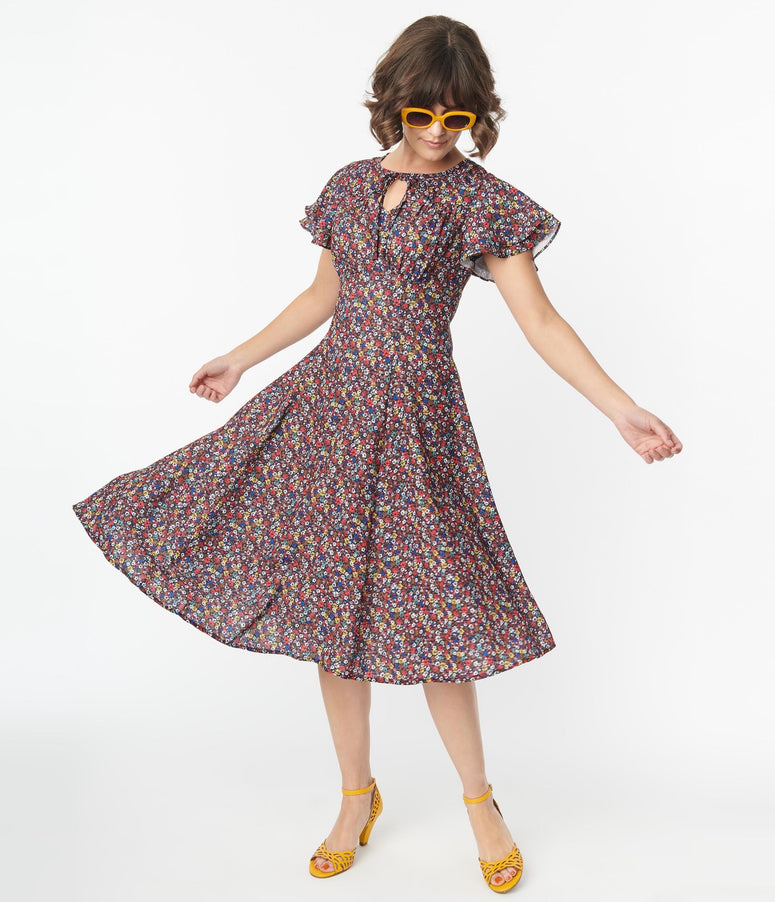 Swing Dresses - Vintage '50s A-Line ...